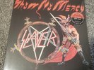 SLAYER SHOW NO MERCY RED BLACK SPLIT COLORED VINYL RECORD POSTER SEALED #/2500