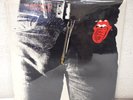 ROLLING STONES Sticky Fingers FACTORY SEALED 1971 LP Hype Sticker ZIPPER Warhol