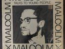 Malcolm X - Talks To Young People (LP, VG+, 1968 OG)