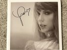 Signed Taylor Swift The Tortured Poets Department TTPD Vinyl w Heart Autograph