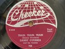 R&B 78 Danny Overbea TRAIN, TRAIN, TRAIN/I'LL WAIT Checker 768 (V/E-)