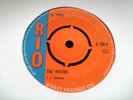 THE RULERS / CARL DAWKINS: BE MINE / HOT & STICKY 1967 RIO 45RPM VG RARE REGGAE