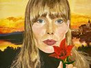 LP Joni Mitchell Clouds GATEFOLD, ORANGE TRANSPARENT NEAR MINT Reprise Recor