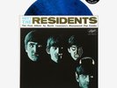 Meet The Residents Ltd Newbury Comics BLUE W. BLACK SWIRL Vinyl LP New