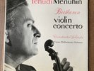 Menuhin Beethoven Violin Concerto HMV ASD 377 White/Gold Label Ed1