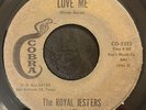 ROYAL JESTERS Love Me / Lets Kiss & Make Up 45 Cobra Texas chicano doowop oldies