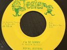 ROYAL JESTERS Im So Sorry / Take Me For A Little While 45 JESTER TX chicano soul