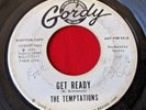 THE TEMPTATIONS Get Ready 45 rpm Gordy 7049 promo SOUL VG