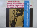 Johnny Griffin And Eddie   Lookin' At Monk Riverside VIJ-5053 Japan   LP OBI