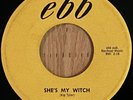 Kip Tyler-She’s My Witch/Rumble Rock orig 1958 Ebb 154 Rockabilly VG+