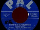 THE BLUES BUSTERS There's Always Sunshine 45 PAL Rare Reggae Soul