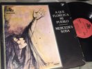 MERCEDES SOSA LP A Que Florezca Mi Pueblo 1975 Miami + BONUS ARCANO vinyl Disc