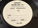 Ray Charles Test Pressing Rare White Label ABC Monarch Georgia on My Mind Ruby