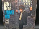 RARE Bob Dylan  - I Want You -  US Picture Sleeve PS 7