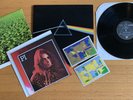 Pink Floyd Dark Side Of The Moon 1973 1st Press 2 posters 2 stickers NEAR MINT