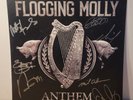 Anthem Flogging Molly Autographed Signed Flat