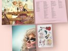 TRIXIE MATTEL Two Birds One Stone CLEAR PINK BLOB vinyl LP RARE Stickers Poster