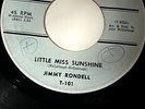 JIMMY RONDELL-LITTLE MISS SUNSHINE/LITTLE ANGEL-TEMPEST RECORDS VG+ HEAR