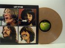 THE BEATLES let it be (brown marble vinyl) LP EX/EX, 31C 066 04433, vinyl, album