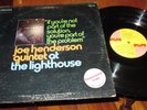 Joe Henderson Quintet AT THE LIGHTHOUSE LP EX- MILESTONE DJ VINYL JAZZ HARD BOP
