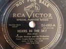 HEAR Vaughn Monroe Riders In The Sky Rare Promo RCA Victor DJ-682 78 RPM