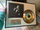 Frank Sinatra New York NY Limited Edition 24Kt Gold Plated Record 1808 of 5,000