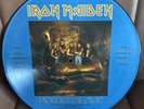 IRON MAIDEN - POWERSLAVE ORG PICTURE DISC EMI UK 1984 - VINYL 12” EX