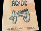 AC/DC For Those About To Rock  LP Vinyl Record Album Sealed 1st Press SD 11111