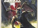 Overkill Feel The Fire Tour 1986 Minneapolis, MN Red Vinyl LP