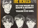Beatles Do You Want To Know A Secret / Thank You Girl VJ 587 45 w/ Sleeve NM