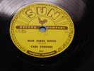 CARL PERKINS Blue Suede Shoes/Honey, Don't SUN 234 - 78 -  V/V+