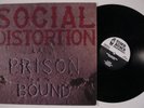 SOCIAL DISTORTION Prison Bound TIME BOMB LP VG+ d