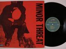 MINOR THREAT Self Titled DISCHORD NO. 12 LP VG+ 1st pressing with lyric insert d