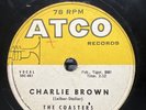 R&B-78 RPM-The Coasters-Atco 6132-Charlie Brown/Three Cool Cats-V+