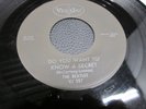 Beatles Do You Want To Know A Secret Vee Jay 587 45rpm Silver Print Oval Logo