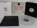 Vinyl Records Mixed x5 UK Garage Electric House Music Vintage 90s White Labels