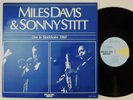 MILES DAVIS & SONNY STITT Live In Stockholm 1960 DRAGON 2 LP NM jazz #