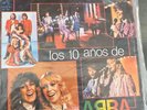 ABBA – 10 YEAR ANNIVERSARY RED LP – EL SALVADOR – RARE – OFFICAL