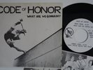 CODE OF HONOR What Are We Gonna Do TOP COND  orig US 7