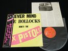 SEX PISTOLS - NEVER MIND THE BOLLOCKS - JAPAN VINYL LP OBI VIP-6986 EX-/EX-