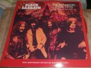 BLACK SABBATH LP Paranoid Tour 1970 LIVE Olympia Theatre Paris RED VINYL METAL