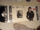michael jackson bad signed autograph  vg+/g+ gold marker