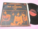 LED ZEPPELIN LP ANTHOLOGY ORIG ITALY 1970 LAMINATED COVER