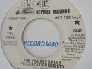 White Label Promo 45 The Kinks 
