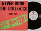 SEX PISTOLS Never Mind The Bollocks WARNER BROS LP VG++/VG+ l