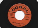 ROCKABILLY 45 -PATSY CLINE - TURN THE CARDS SLOWLY -  HEAR 1955 CORAL