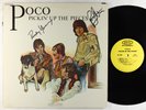 Poco - Pickin' Up The Pieces LP - Epic VG++ Autograph