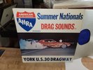 AUTO RACING LP SUMMER NATIONALS DRAG SOUNDS HOT ROD AHRA YORK U.S.30 DRAGWAY