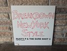 Rare 1984 Disco Rap Rusty P & The Sure Shot 3 - Breakdown New York Style - NM