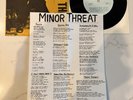 MINOR THREAT  Filler 7” Original Second Pressing Yellow Sleeve VG/EX